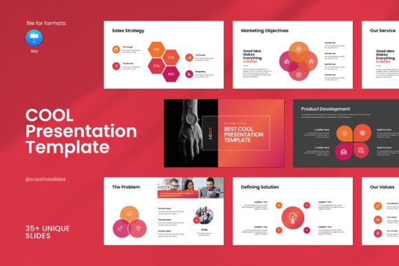 Download Cool Keynote Presentation Template - Note Collection