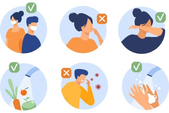 Download Protection from Coronavirus Tips. Safety - Protection Collection