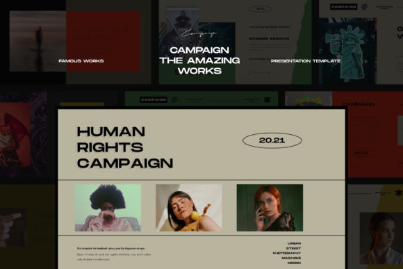 Download Campaign Googleslide Template - Slide Collection