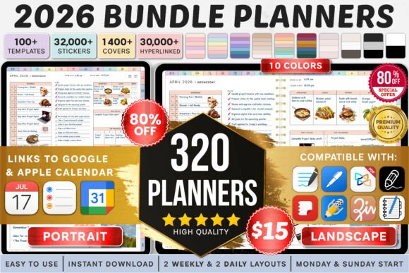 Download All-in-One Digital Planner, Goodnotes - Note Collection