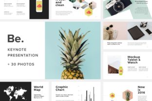 Download Be. Keynote Presentation + 30 Photos - Note Collection