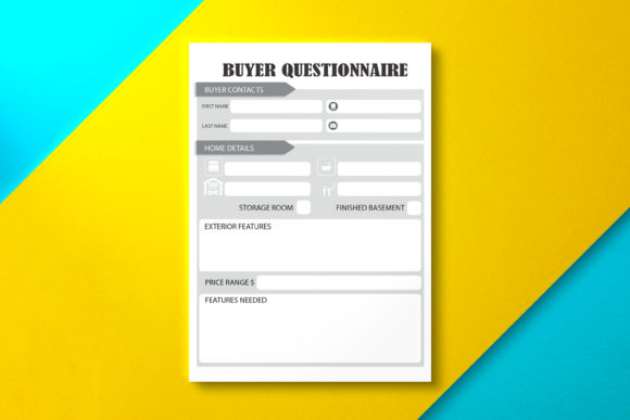 Download Real Estate Buyer Questionnaire - Premium Resources
