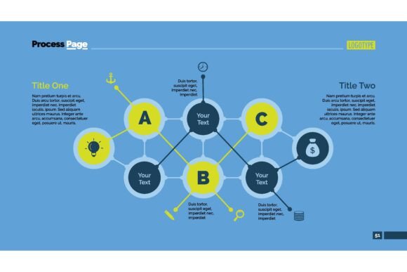 Download Abstract Flowchart Slide Template. Busin - Slide Collection