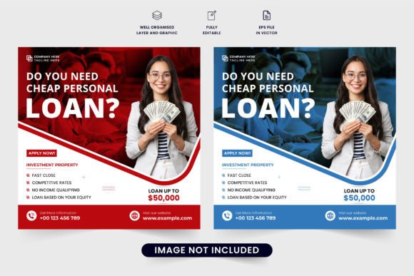 Download Financial Bank Loan Service Template - Bank Collection