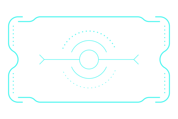 Download Hi Tech Panel Template. Blue Line Frame - Panel Collection