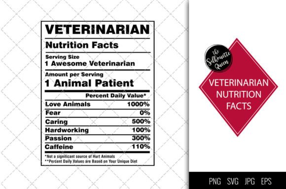 Download Veterinarian Nutrition Facts Svg - Veterinarian Collection