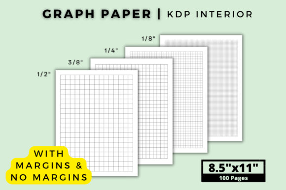Download Graph Paper Notebook KDP Interior - Note Collection